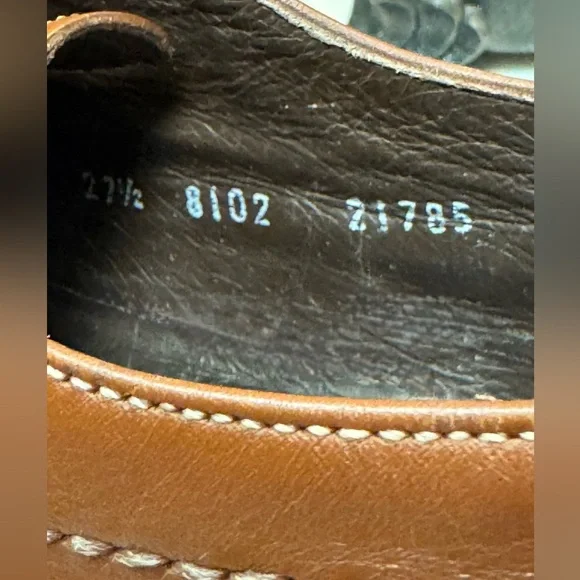 J.B. Ebrard Men’s Leather Dress Shoes Size 9.5 US Timeless Mexican Craftsmanship - Picture 5 of 10